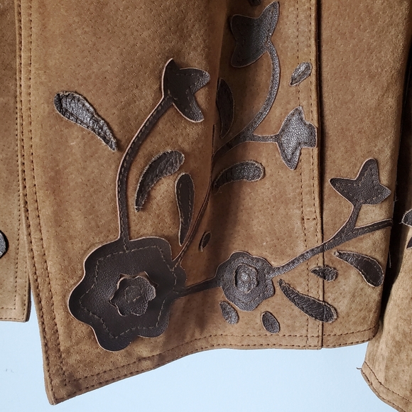 Vintage Brandon Thomas suede jacket - Picture 3 of 4